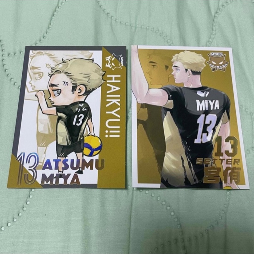 ハイキューVリーグver オールスターコレクション箔押しカード未開封7点