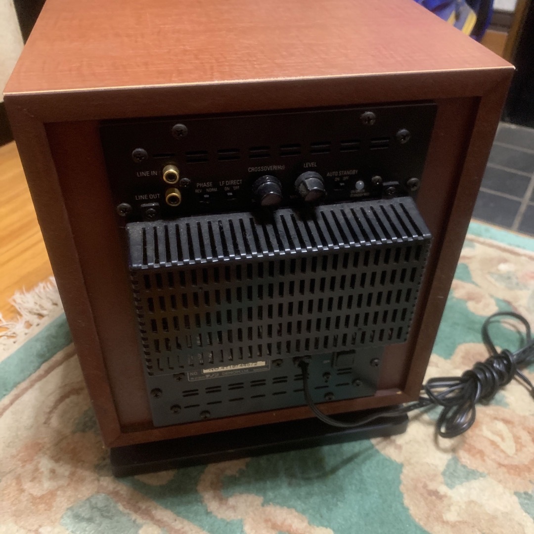 通電確認済】DENON DSW-7L2 サブウーファー スピーカー Yahoo