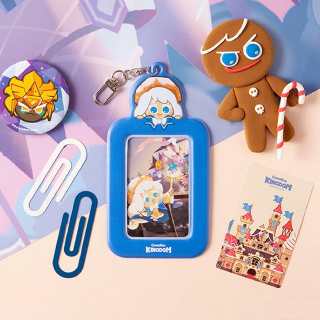 韓国限定 クッキーランキングダムトレカホルダー チェキホルダー