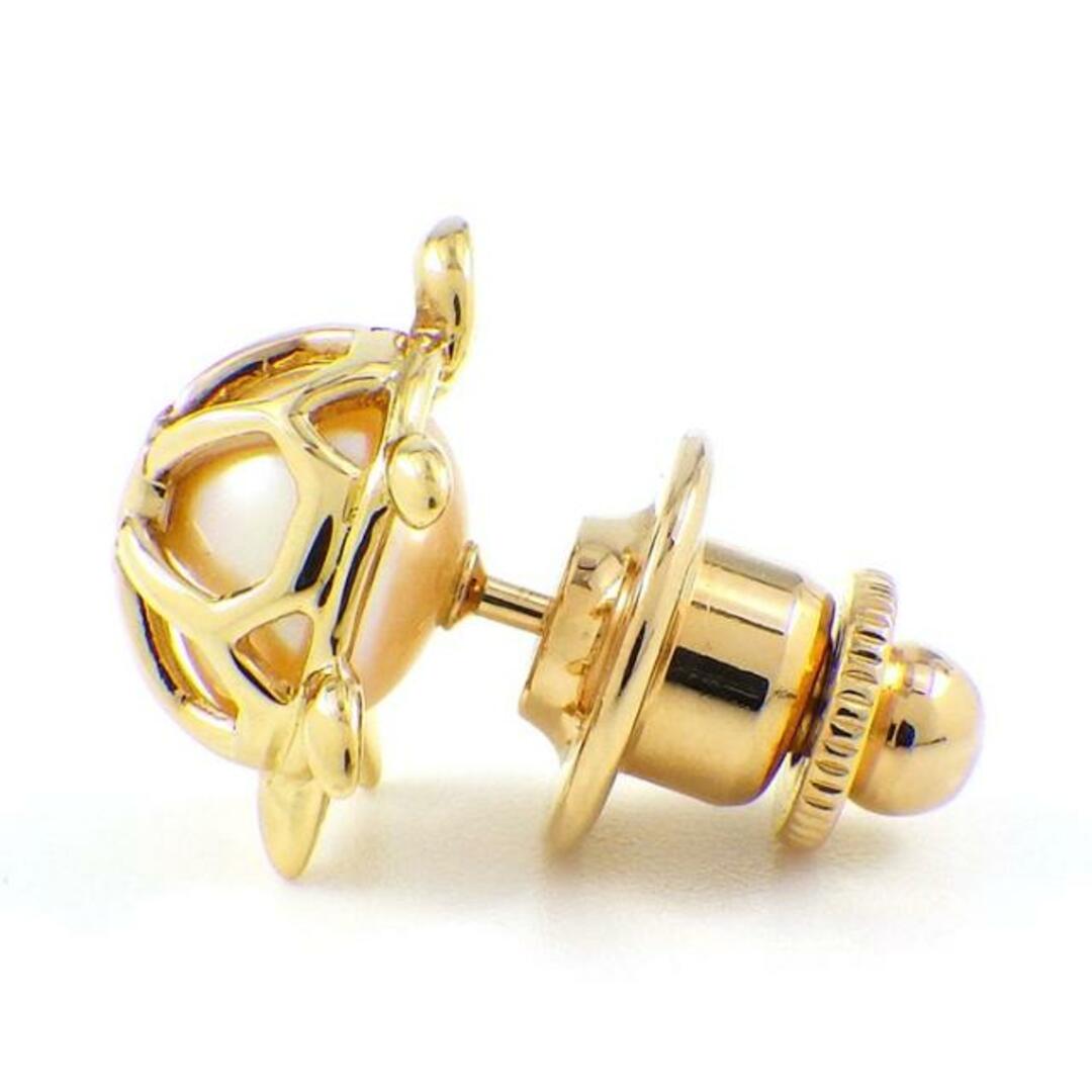 MIKIMOTO - ミキモト MIKIMOTO ピンブローチ タートル 亀 モチーフ