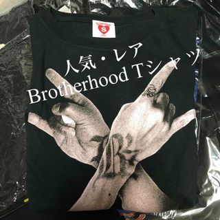 b'z brotherhood Tシャツ B'z 直筆サイン Brotherhood 松本孝弘 稲葉