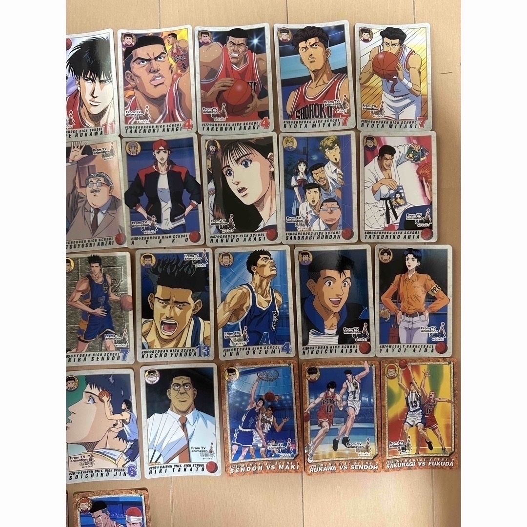 バラ売り可】SLAM DUNK スラムダンク キラ カードダス、35枚 バラ売り