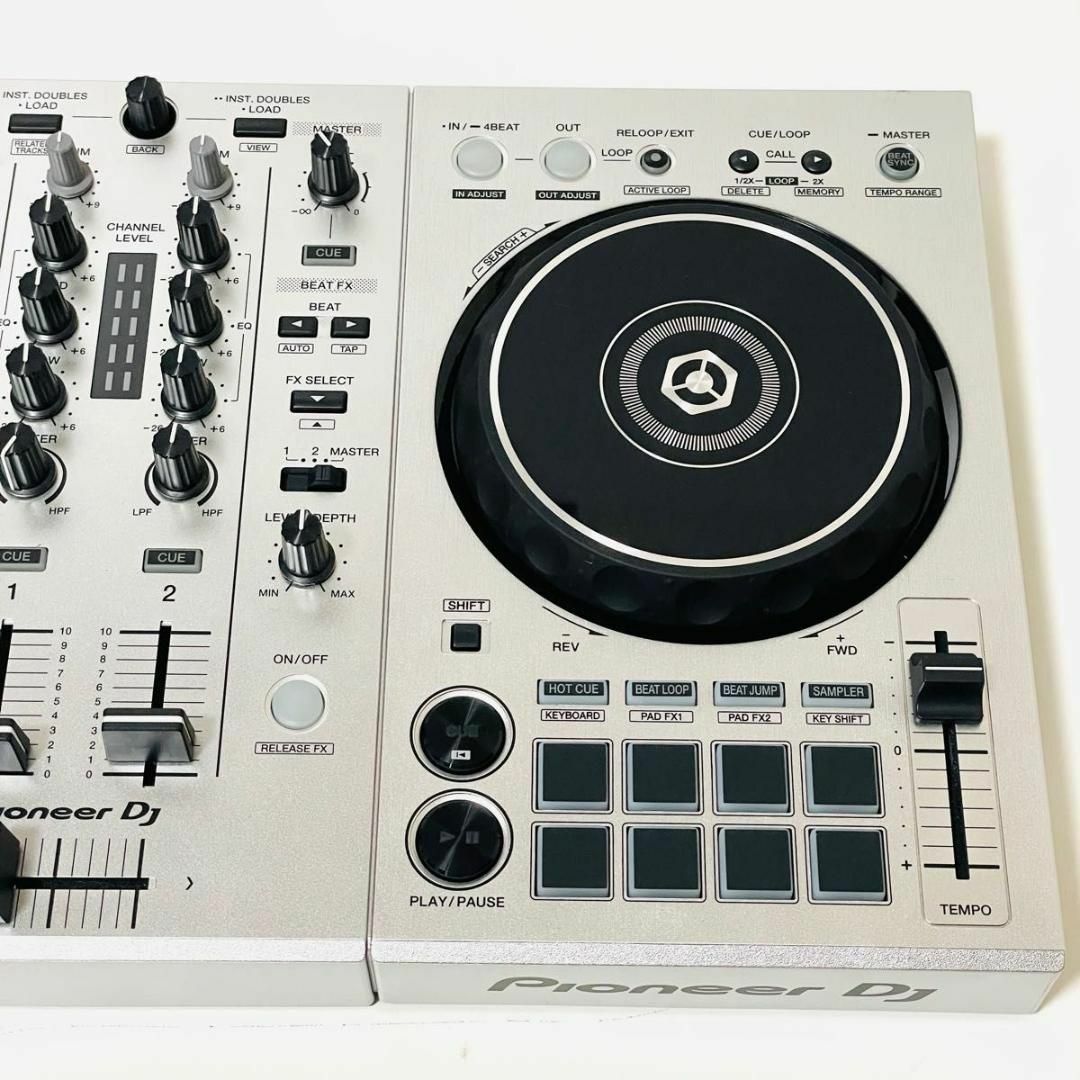 美品・限定シルバーモデル！DDJ-400 、保護カバー付き