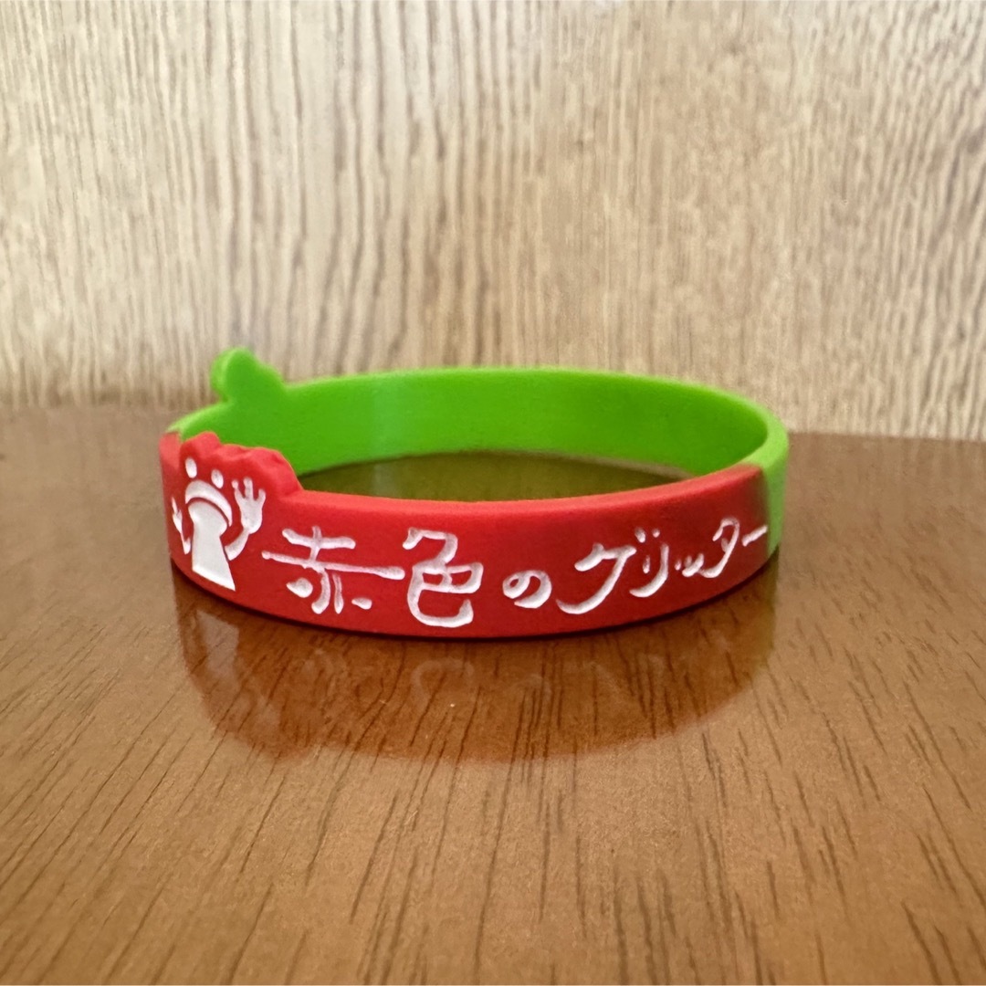 Mrs. GREEN APPLE ラバーバンド 赤色のグリッター Mrs.GREEN APPLE