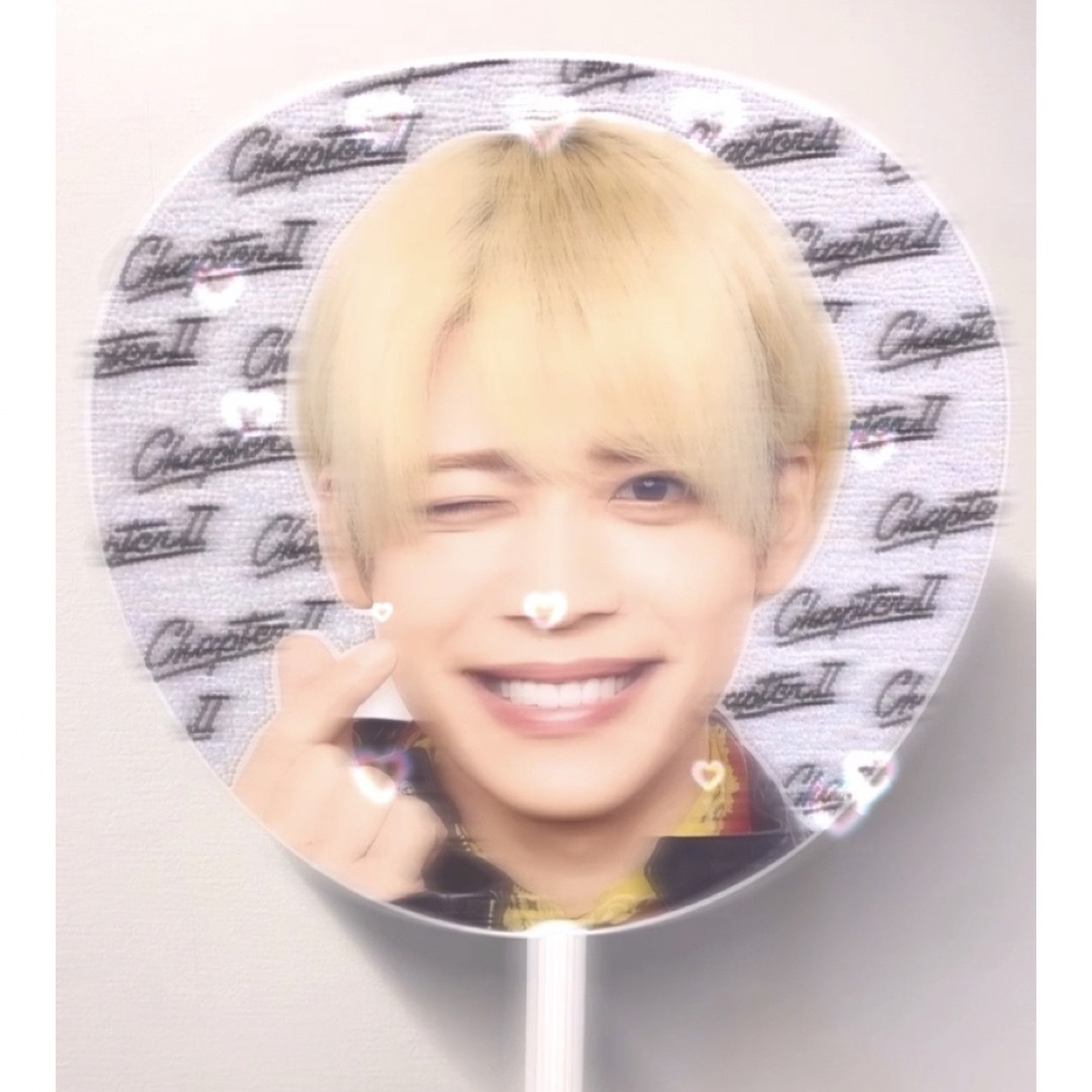 松島聡 デコうちわ Sexy Zone - 松島聡うちわデコストーン chapterIIの