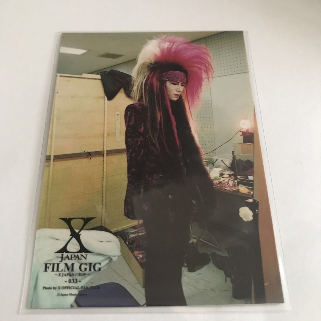 X JAPAN FILM GIG カード hide YOSHIKI Toshlの通販 by WE ARE X｜ラクマ
