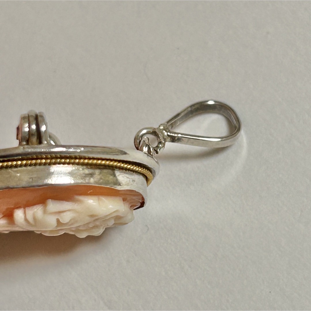 カメオK14 ブローチ ネックレス 2way 【公式通販】