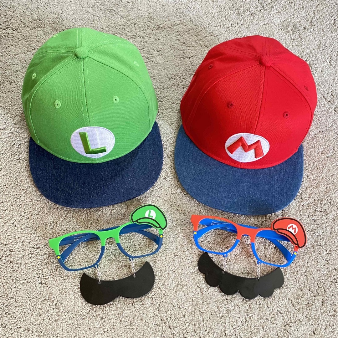 USJ マリオ 帽子 パワーアップバンド メガネ セット USJ スーパー
