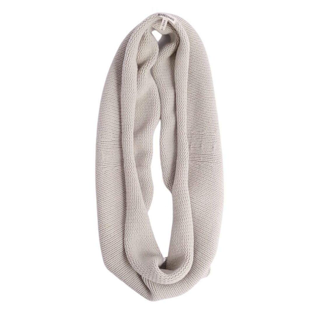 エルメススヌードグレーカシミヤ