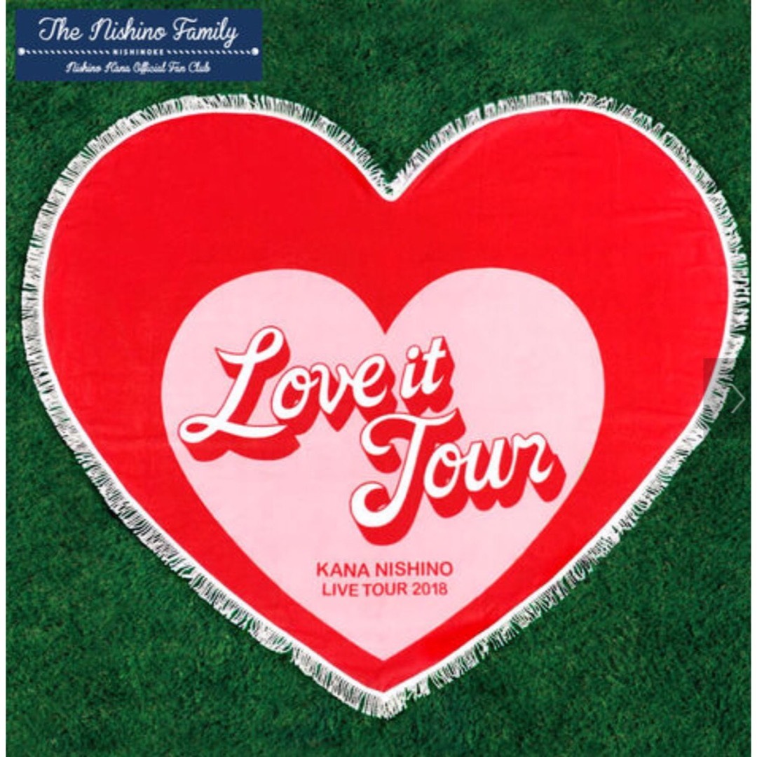西野カナ ビッグタオル Just LOVE アルバム当選品 A賞 【公式通販】
