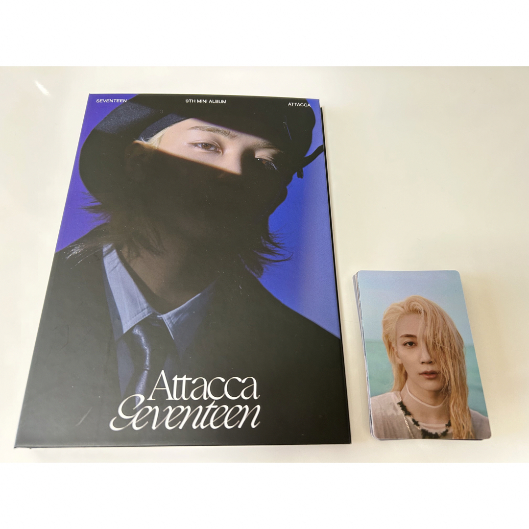 seventeen セール ジョンハン attacca サイン SEVENTEEN ジョンハン