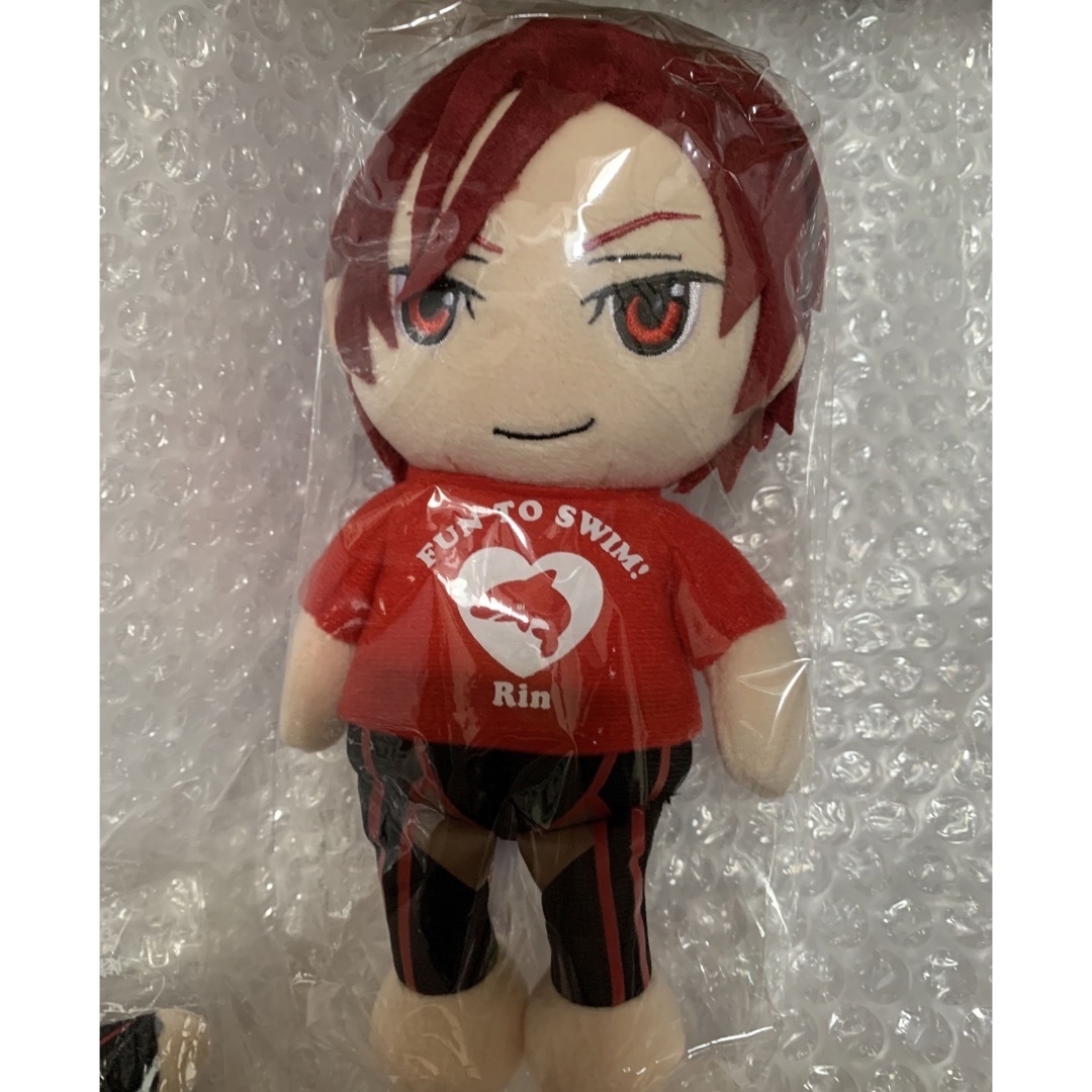 Free! ハイ☆スピード にとたんぬいぐるみ＆ミニぬいぐるみ松岡凛【2点
