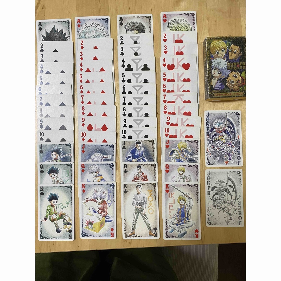 ハンター×ハンター ハンター協会公認トランプ（未開封） ハンター