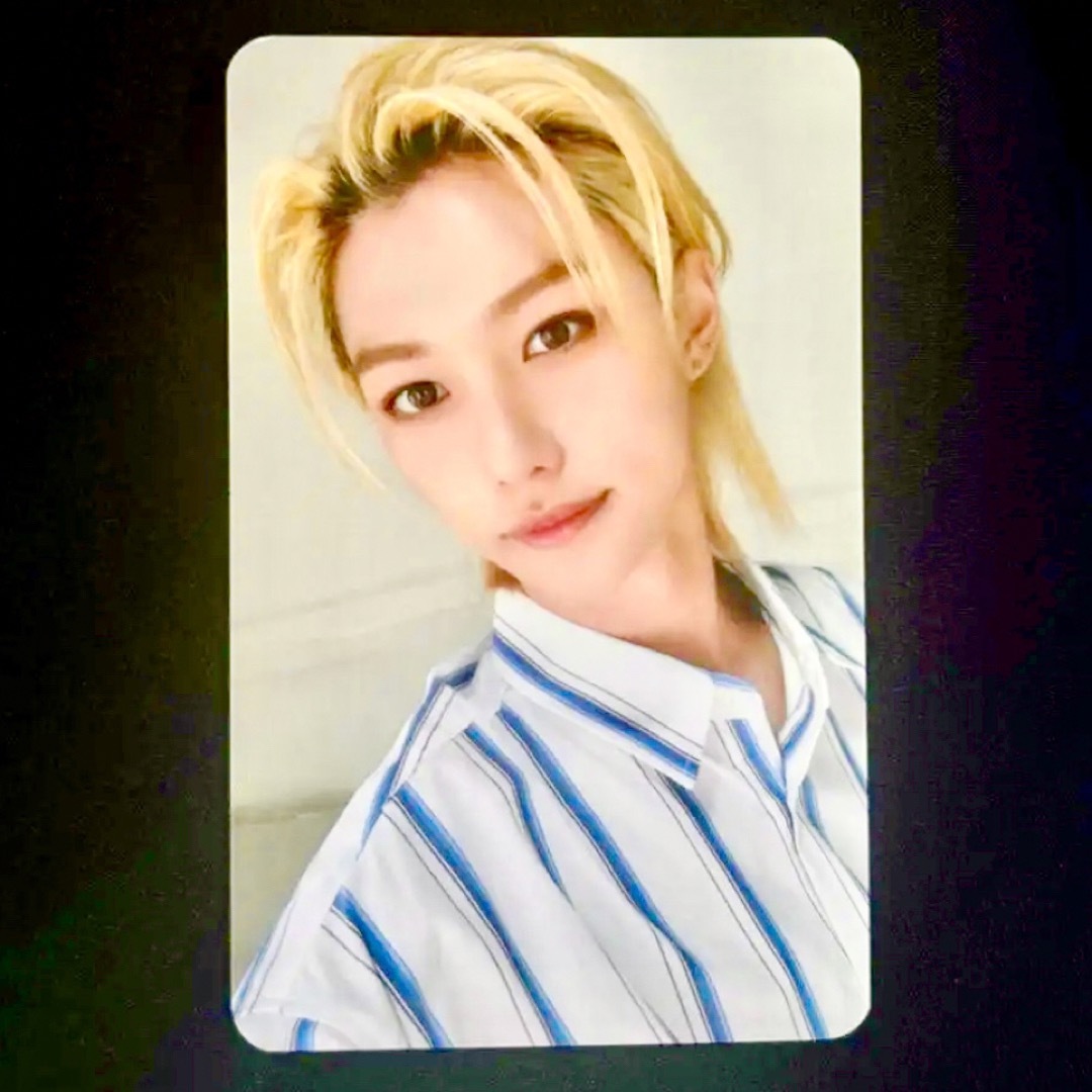 StrayKids スキズ アイエン トレカ 9/10 直筆サイン チェキ B賞