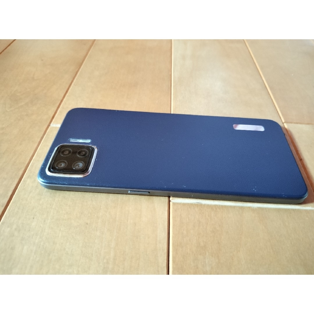 美品】OPPO A73 本体 ネイビーブルー