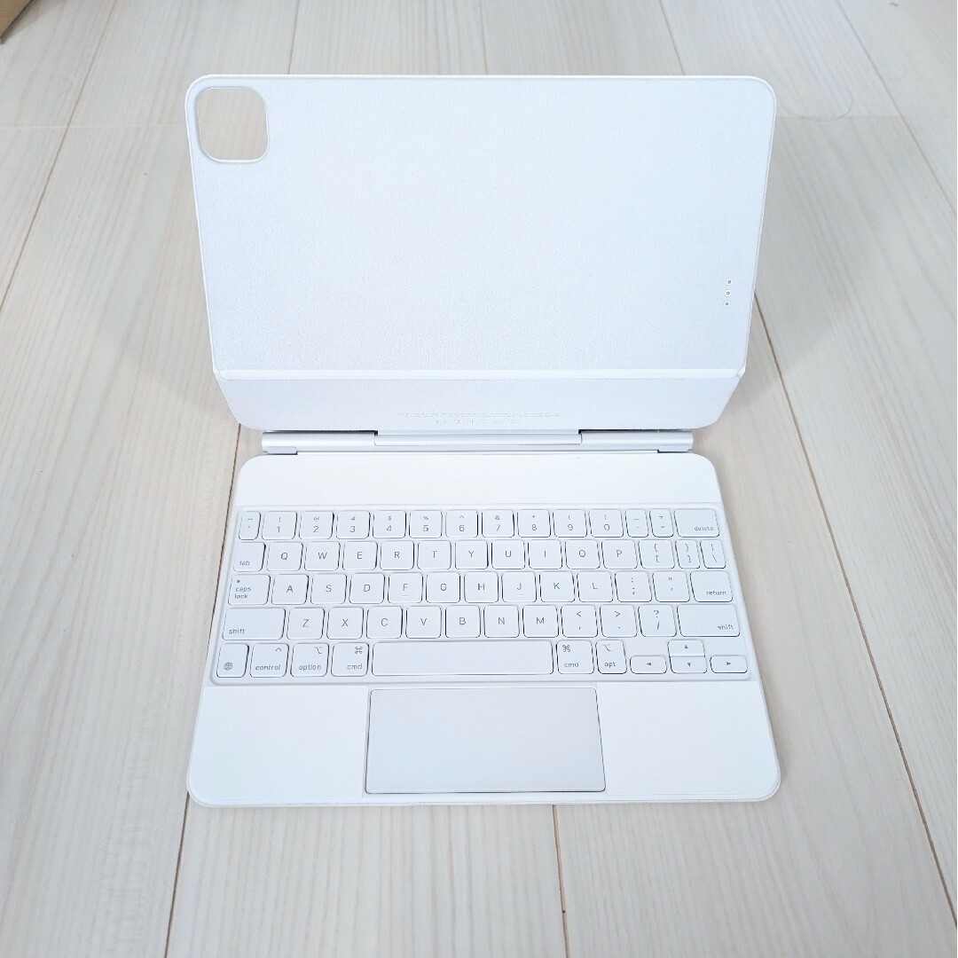 iPad 11インチ用 Magic Keyboard White ② 11インチ iPad Pro用 Magic
