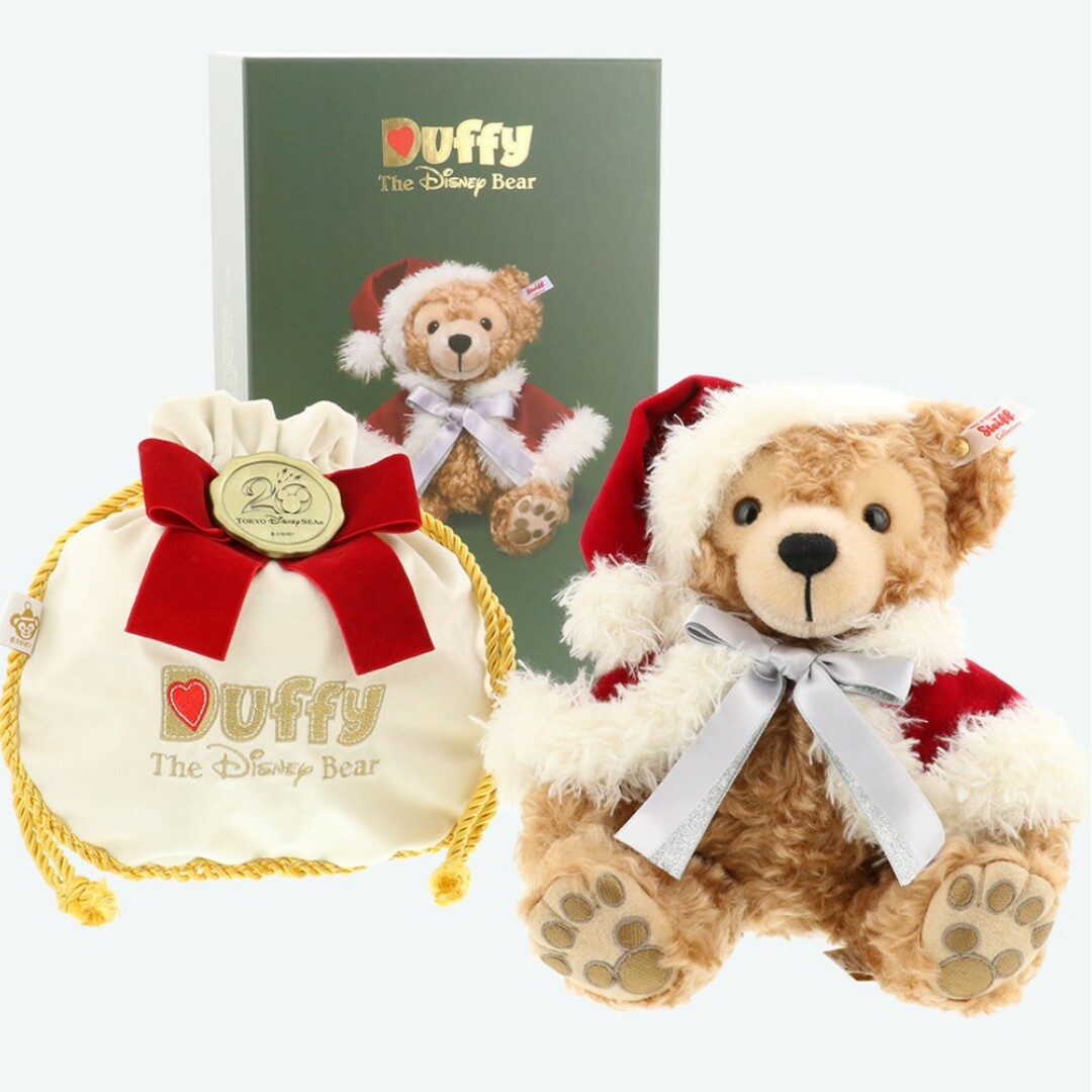ディズニーシー 20周年 シュタイフ ダッフィー ぬいぐるみ ウォーム