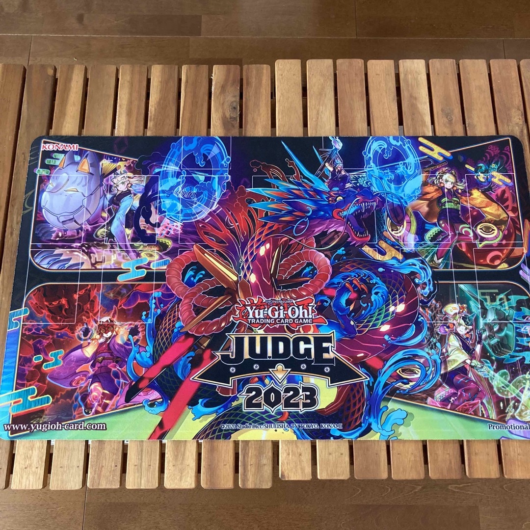 遊戯王 公式 プレイマット 破械 JUDGE 2020 未開封 EU版 破械 プレイ