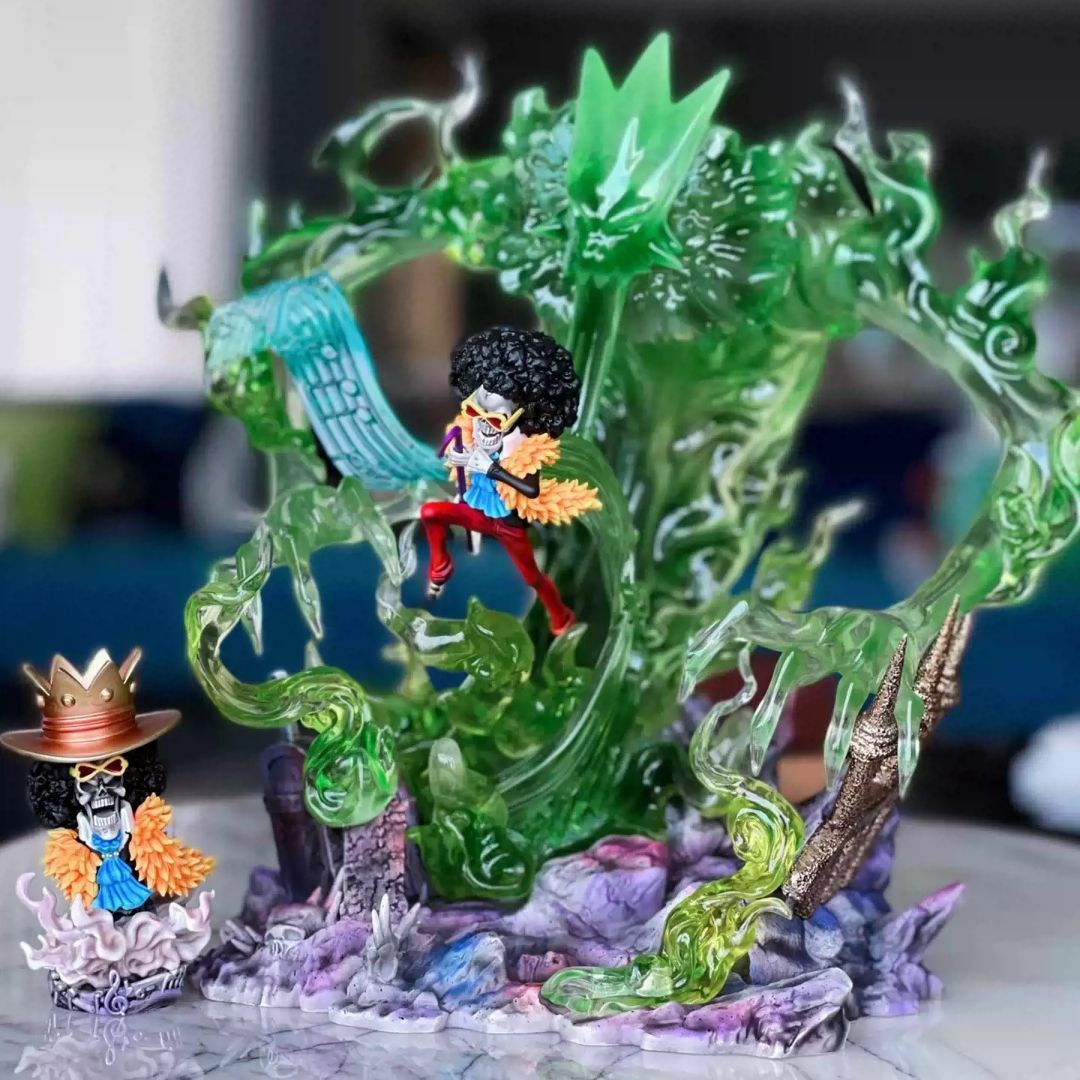 ワンピース ソウルキング ブルック フィギュア ガレージキット 塗装