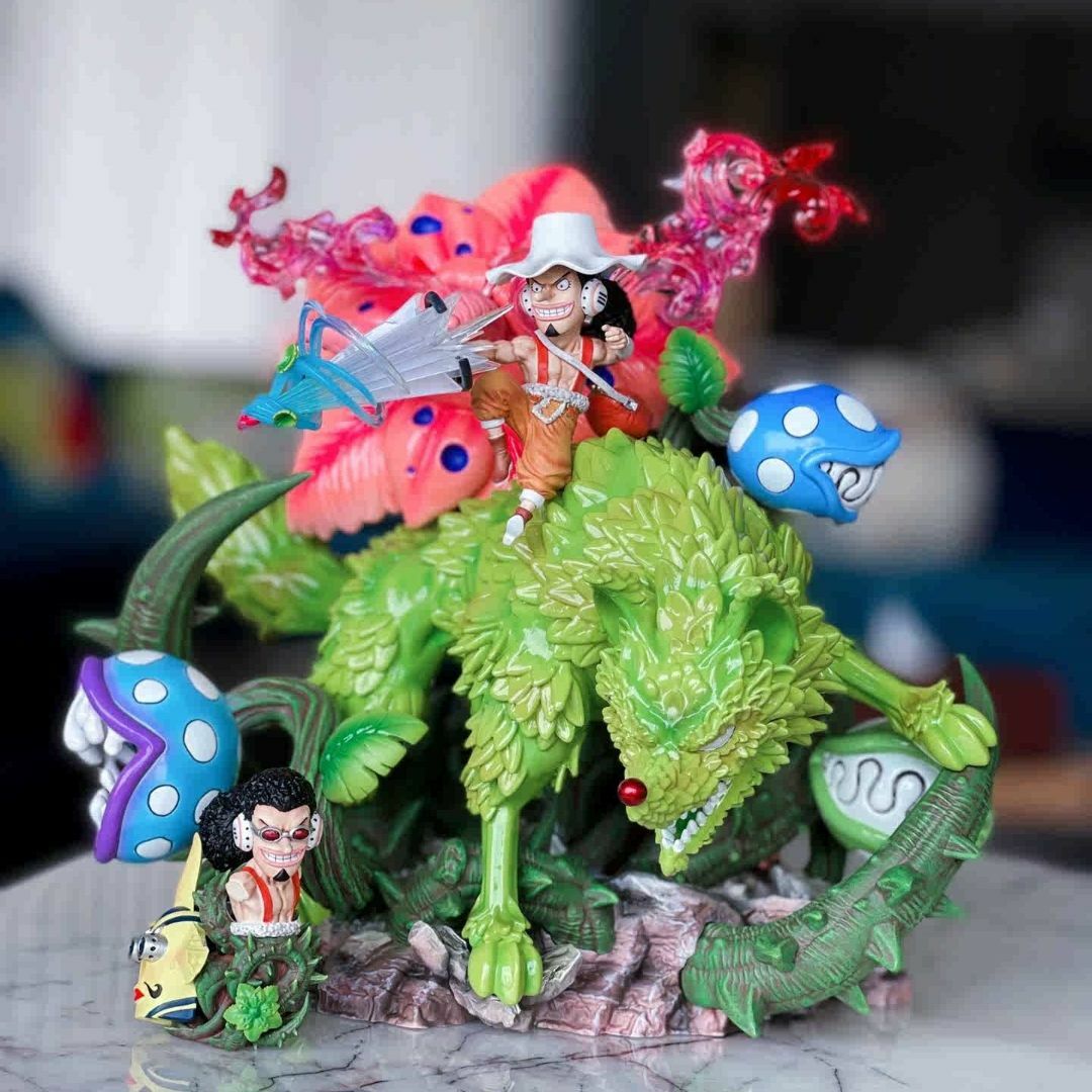 ワンピース ウソップ フィギュア ガレージキット 塗装済み完成品