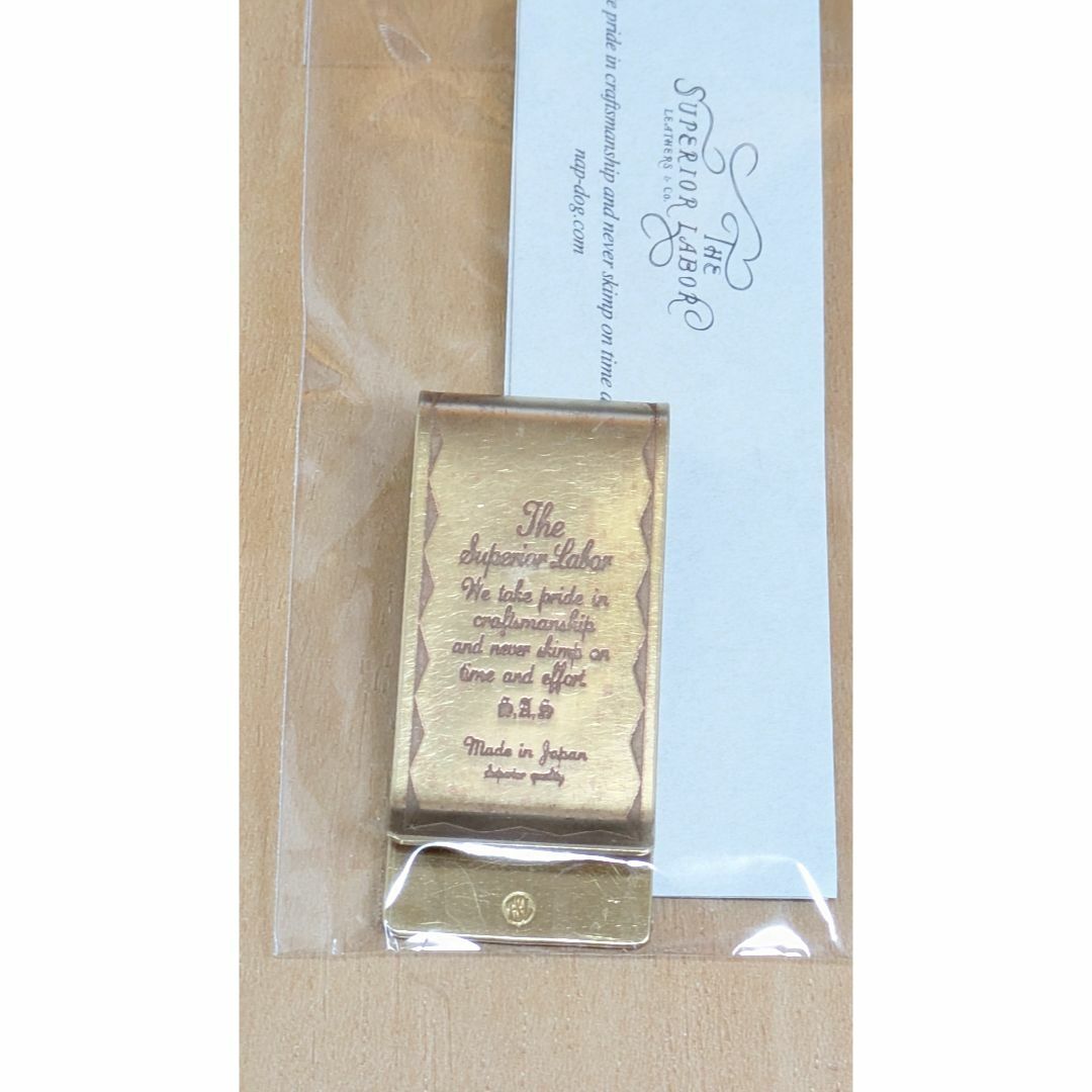 THE SUPERIOR LABOR - シュペリオールレイバー マネークリップ 新品