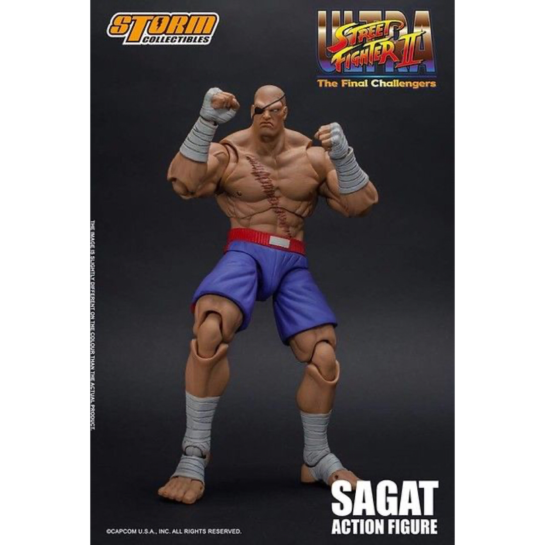 ストリートファイターII サガット フィギュア
