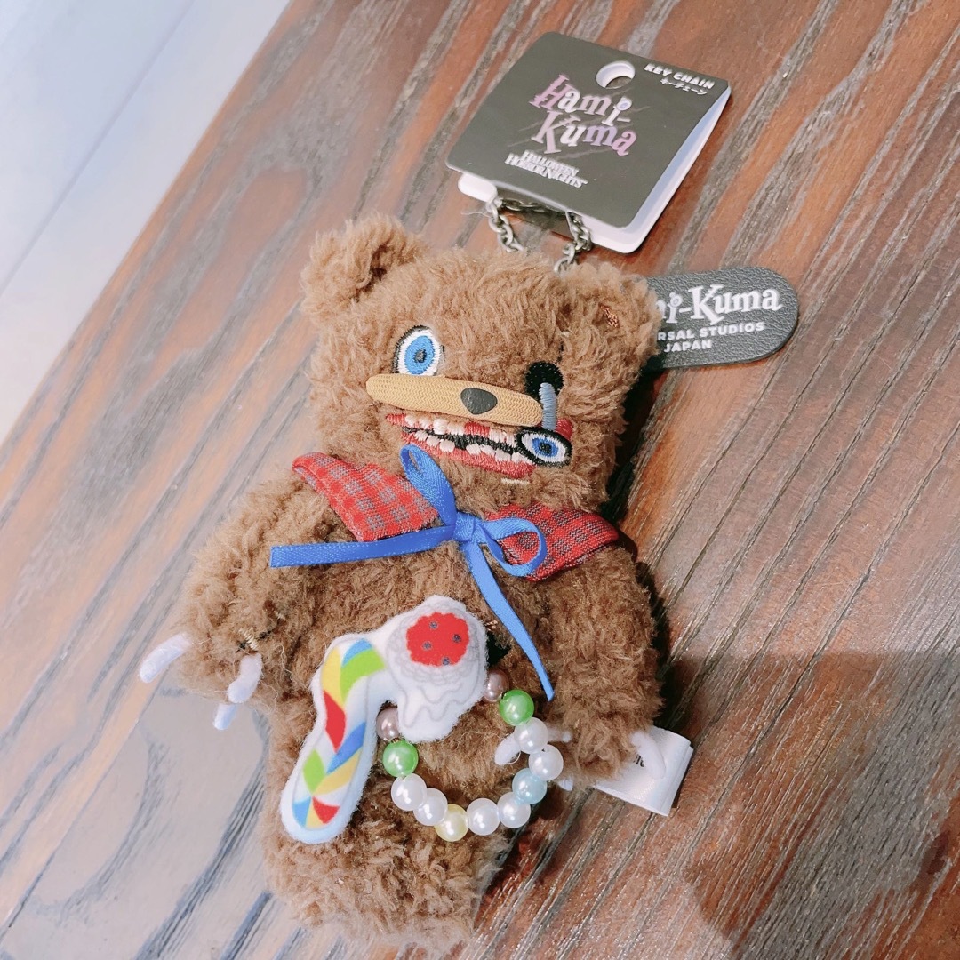 今年限定ハミクマちゃんグレーのぬいぐるみUSJ