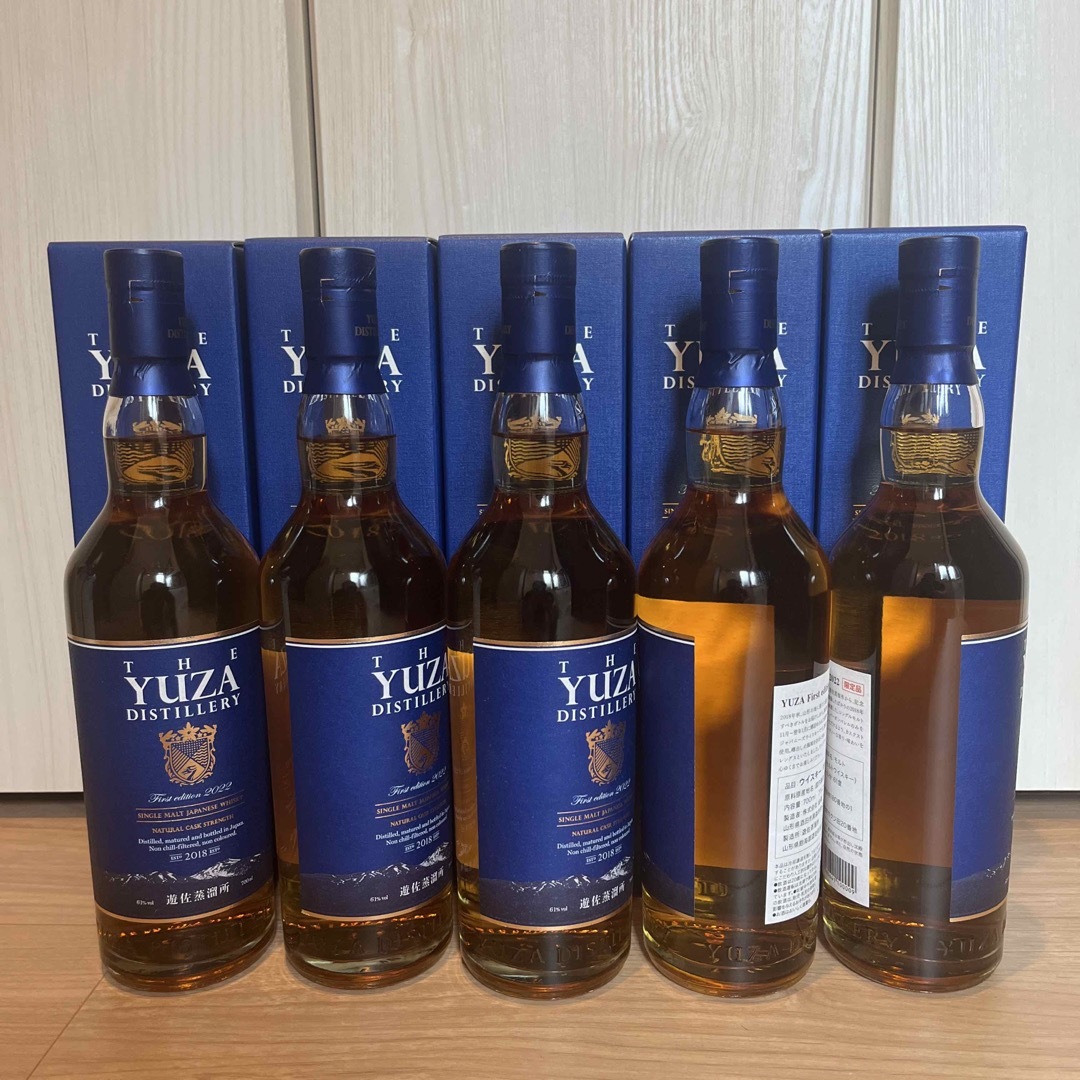 5本】遊佐蒸溜所 YUZA First edition 2022 箱付き 遊佐蒸溜所 YUZA First