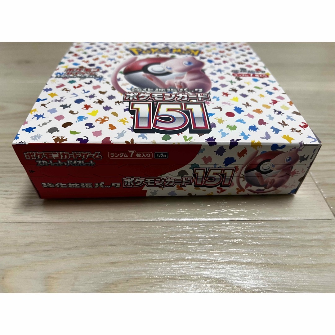 ポケモンカード 151 BOX シュリンクなし ペリペリあり ポケモンカード