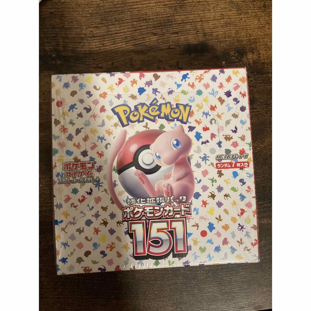 ポケモンカードゲーム 151 1BOX ポケセン産未開封 ポケモンカード151