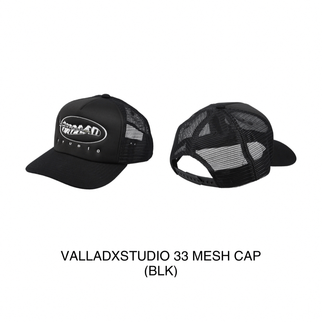 VALLAD STUDIO メッシュキャップ