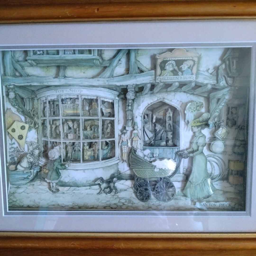 アントン·ピック シャドーボックス 3Dアートの通販 by びっくり店｜ラクマ