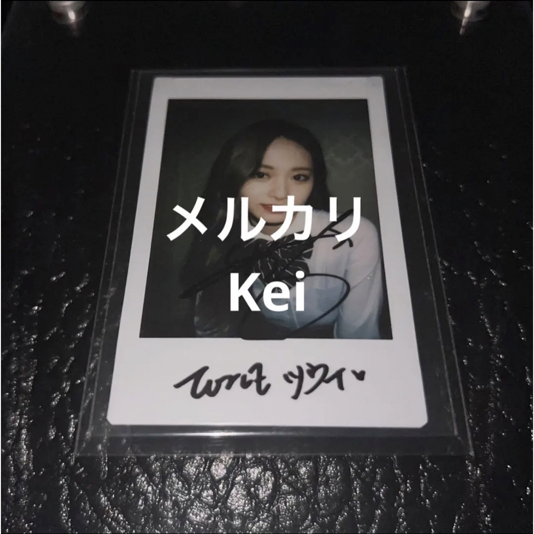 TWICE ENEMY ツウィ Tzuyu 直筆サイン入りチェキ TWICE Enemy ツウィ