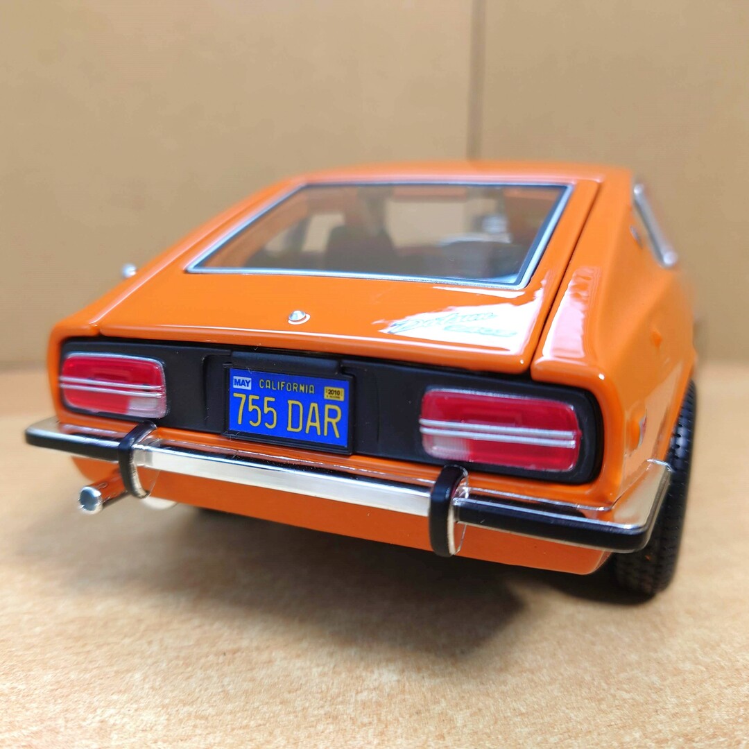 1/18 日産（ダットサン）フェアレディ240Z オレンジ 1971 マイスト製の