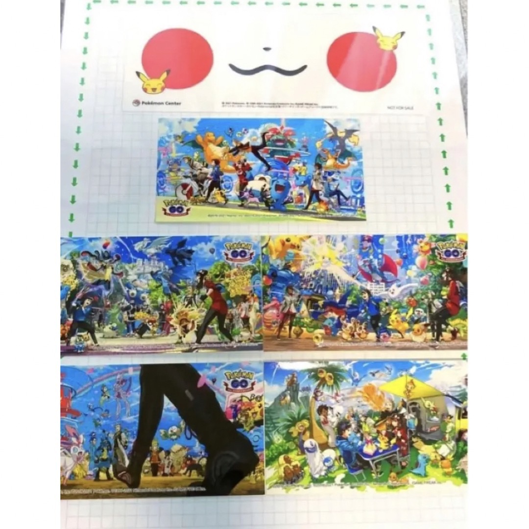 ポケモンセンター限定 ポケモンGO 5周年記念 ステッカー コンプリート