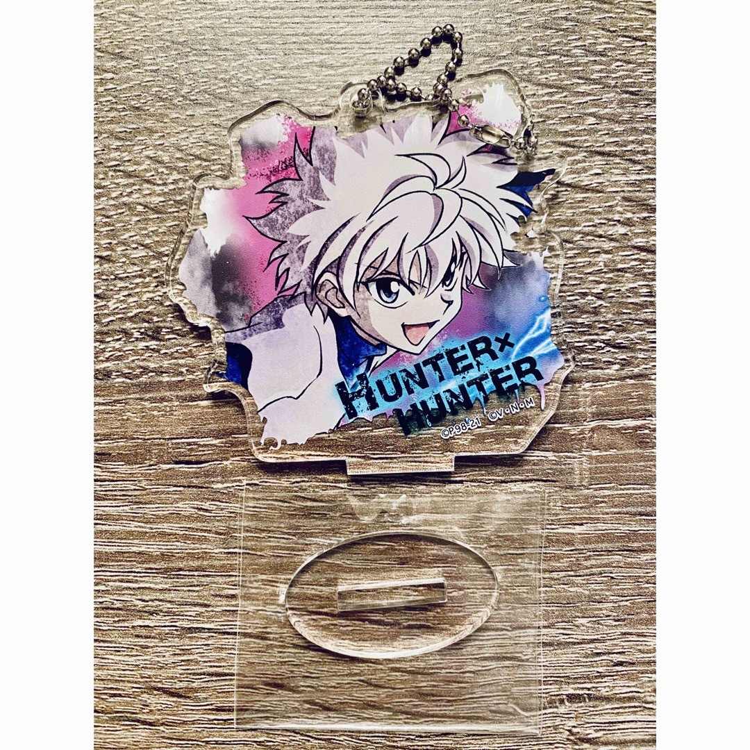 ハンターハンター キルア バースデーグッズ アクリルブロック アクスタ