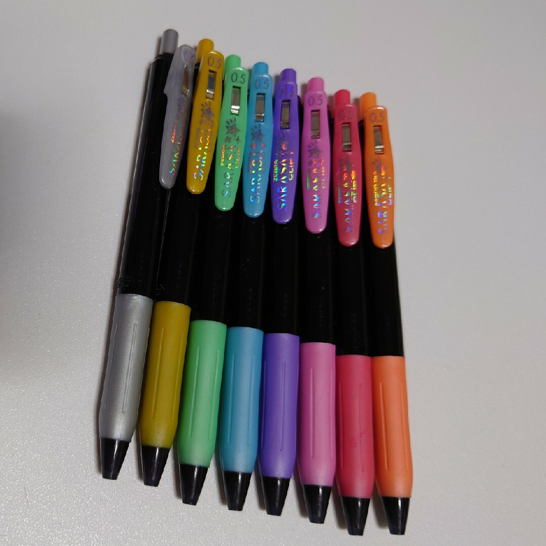 ZEBRA SARASA CLIP ボールペン ピチレモン 8色 平成女児 ZEBRA SARASA