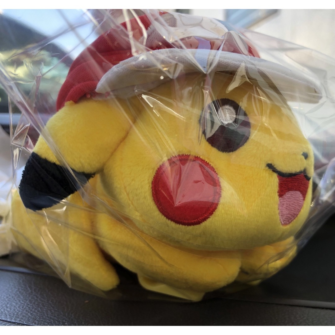 ぬいぐるみ ピカチュウ ぼうしをかぶったピカチュウ 2017年 サトシの