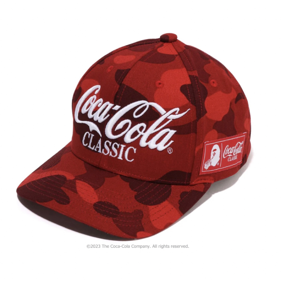 A BATHING APE - BAPE x Coca Cola COLOR CAMO SNAPBACK CAPの通販 by