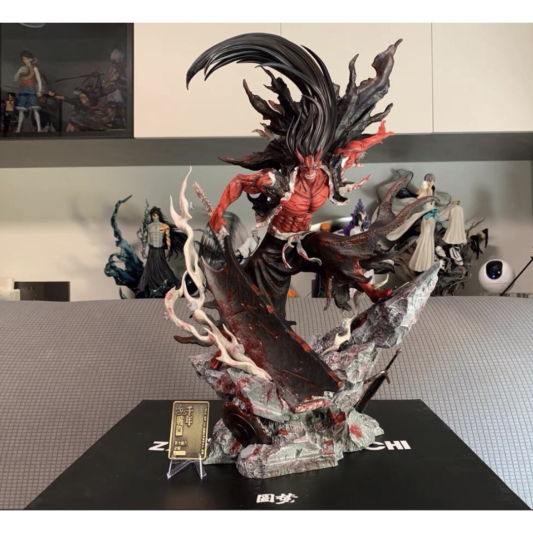 BLEACH 更木剣八 ガレージキット ガレキ スタチュー①⑧ BLEACH 更木剣