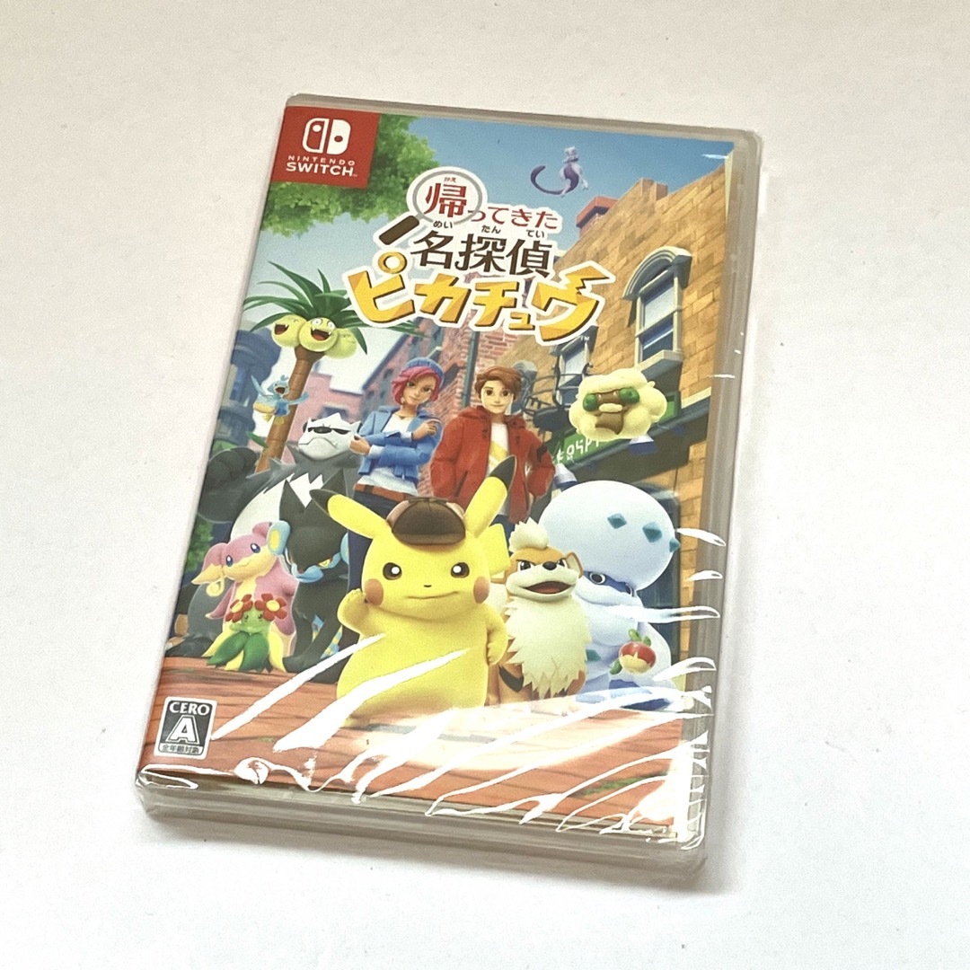 名探偵ピカチュウ BOX 新品未開封 ムービースペシャルパック 名探偵