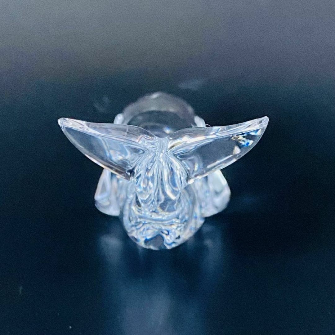 バカラ】動物 カモ 置物 インテリア☆美品☆金運2 バカラ】動物 カモ