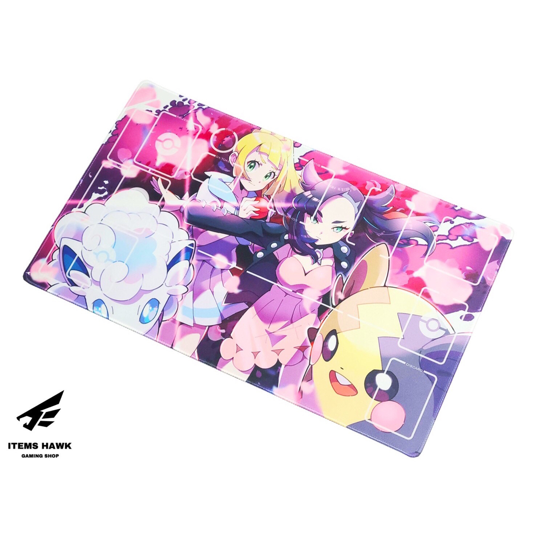 ポケマスEX 特製プレイマット おしゃれを楽しむリーリエ おしゃれを