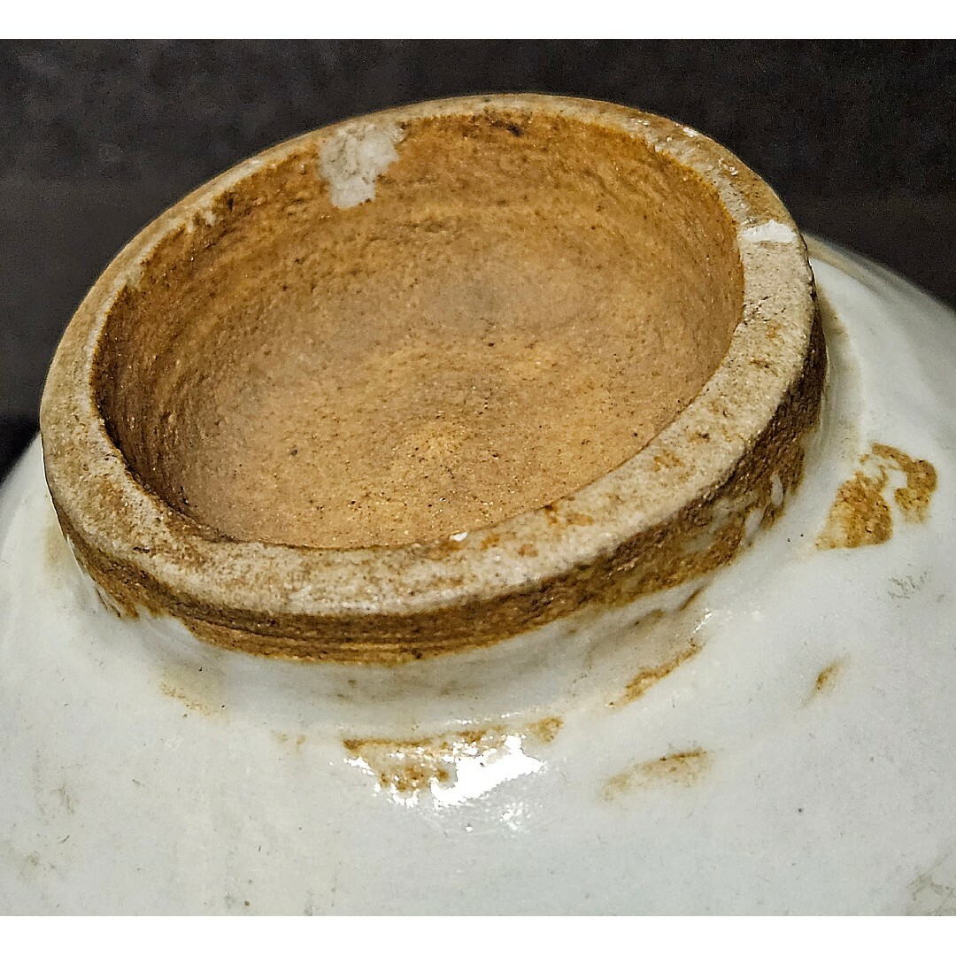 李朝小鉢 堅手 白磁 小服茶碗 大盃 韓国アンティーク 古道具 古民芸 古