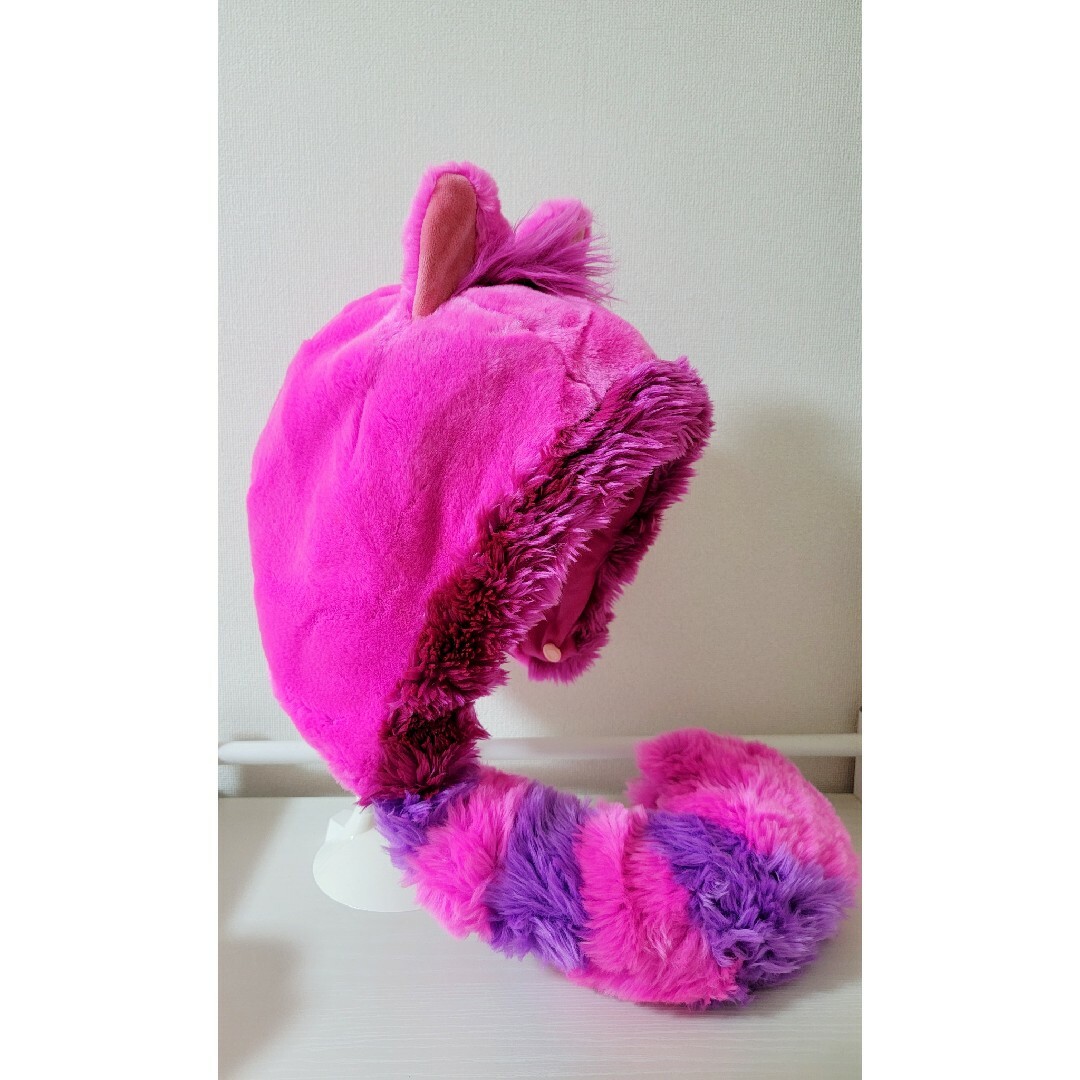 チェシャ猫 ファンキャップ 風 動く ディズニーチェシャ猫ファン