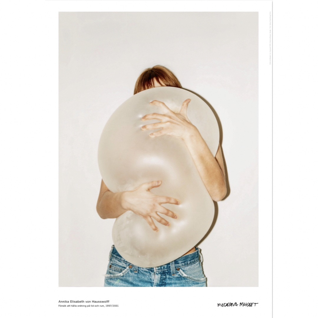 特注額装付き アニカ・エリザベス・フォン・ハウスヴォルフ 展覧会ポスター