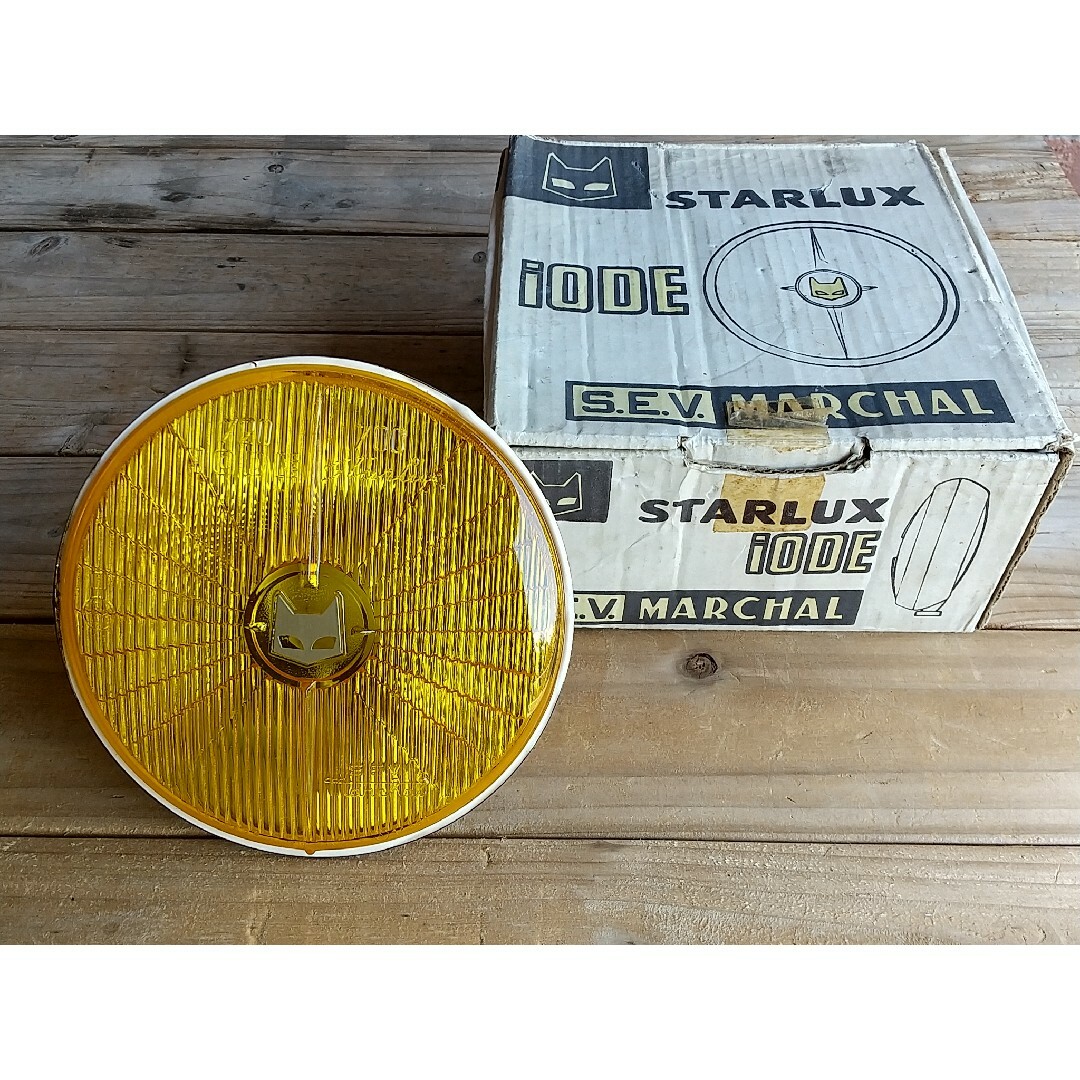 マーシャル 720 ヘッドライト クリアレンズ リム付 金猫 キティカット