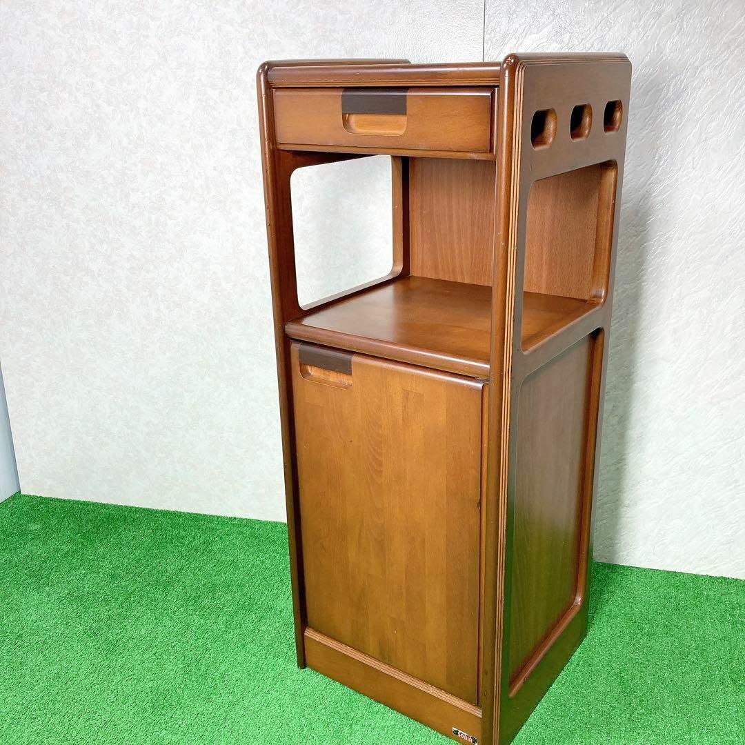 希少！ソニア電話台 サイドラック チェスト 昭和レトロ コロニアル