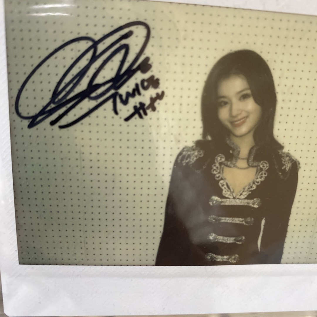 TWICE チェヨン サイン入りチェキ TWICE 直筆サイン入り チェキ