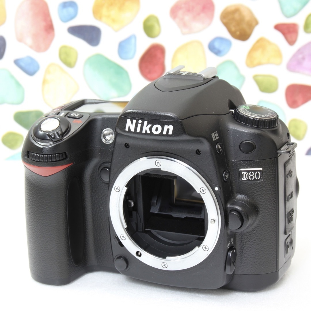 ♥︎◇Nikon D80 ◇Nikonだったらこれ一択 ◇扱いやすい本格一眼